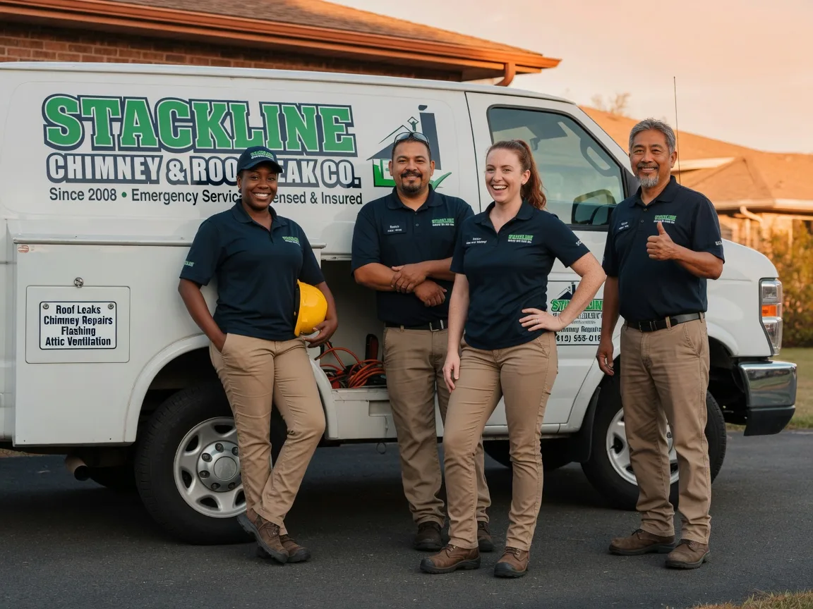 Chimney flashing repair company in Mccallsburg, IA
